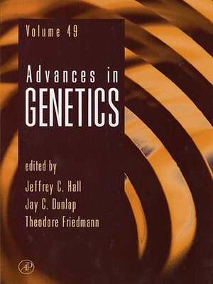 cover image of Advances in Genetics